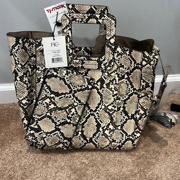 Handbags - NWT FFC New York Python Bag